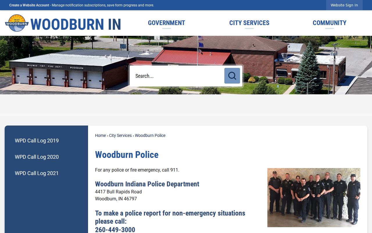 Woodburn warrant records police contact routes